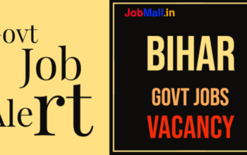 Bihar Govt jobs Vacancy