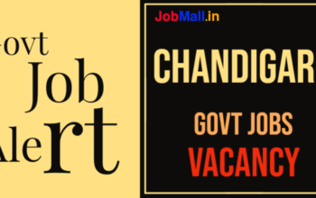 Chandigarh Govt Jobs Vacancy