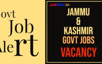 Jammu & kashmir govt job vacancy