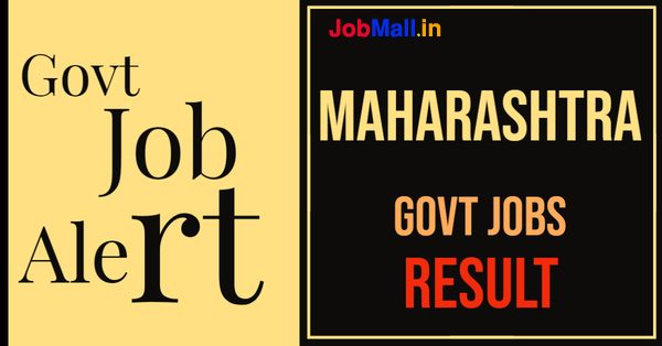 Maharashtra Govt Job Result