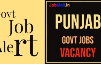 Punjab Govt Jobs Vacancy